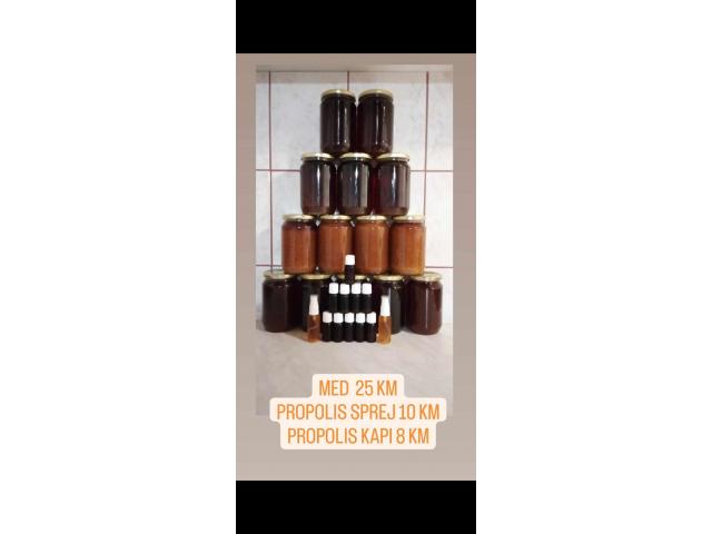 Livadski i šumski med, propolis kapi i propolis sprej - 2